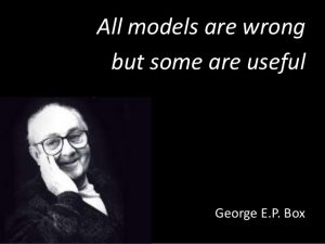 All models are wrong, but some are useful”. George E. P. Box – AdMoRe ITN